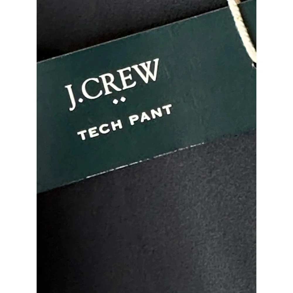 J.Crew Tech Pant Slim Fit Navy Blue Flex Performance Pants Trousers Size 33x32‎